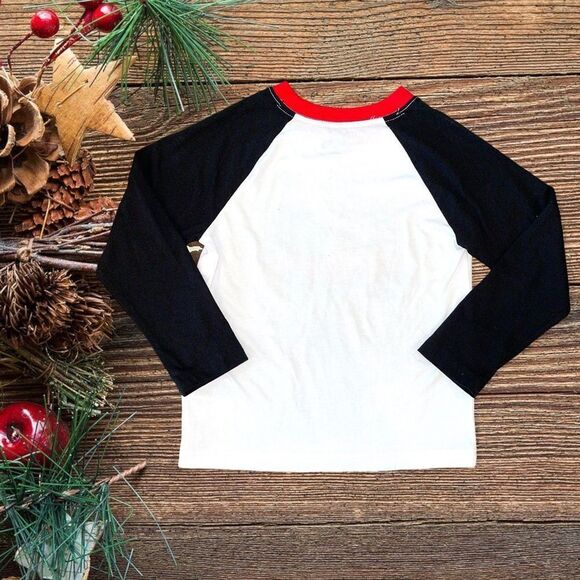 Holiday Time Size 5T “Tis the Season” Baseball Style T-shirt - Picture 2 of 3